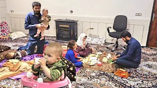 "The daily life of the engineer and Fatemeh's children after Fatemeh's death."