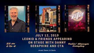 CTA with Danny Seraphine on Stage with Leonid & Friends