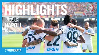 HIGHLIGHTS | Lecce - Napoli 0-4 | Serie A 7ª giornata