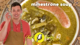 Minestrone Soup Recipe // Chef Andy