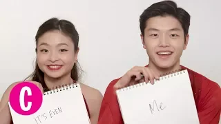 Olympic Ice Dancers Maia & Alex Shibutani Play The Newlywed Game | Cosmopolitan