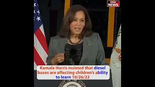 VP Kamala Harris: diesel buses are affecting children’s ability to learn