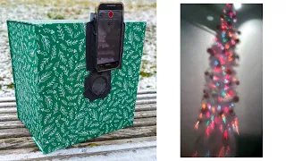 Build a DIY Christmas Present Camera Obscura for your Smartphone!