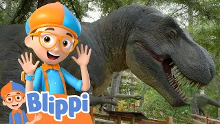 Blippi Explores The Dinosaur Natural History Museum | Educational Videos for Kids | Blippi Wonders