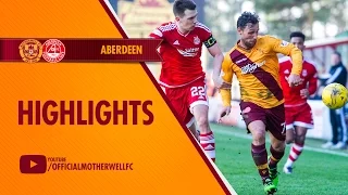 Motherwell vs Aberdeen Highlights 19/03/2016