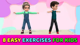 8 Easy Exercises For Kids At Home