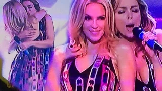 Kylie and Dannii Minogue perform live duet in 30 years Australia's X Factor Final