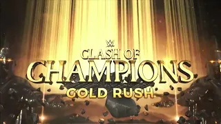 WWE Clash of Champions: Gold Rush 2020 Opening