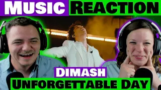 DIMASH - UNFORGETTABLE DAY - LIVE at ALMATY STRANGER TOUR REACTION