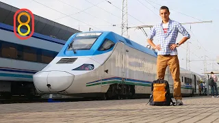 This is the fastest train in Uzbekistan!
