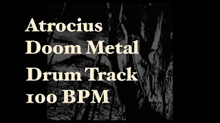 Unsightly Doom / Stoner / Sludge Metal Drum Track 100 bpm