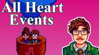 Harvey All Heart Events! - Stardew Valley 1.5