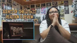 Marvel's Agents of SHIELD 5x22 REACTION & REVIEW "The End" S05E22 | JuliDG