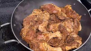 POT ROASTED JERK CHICKEN (GUYANESE STYLE RECIPE) EASY DELICIOUS RECIPE