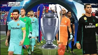 PES 2018 | UEFA Champions League Final | Real Madrid vs Barcelona | Penalty Shootout | Gameplay PC