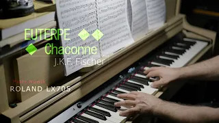 🎹 J.K.F Fischer: EUTERPE „Praeludium”, „Allemande”, „Air”, „Chaconne” ♫ 🔷 Piotr Nowik, Roland LX705