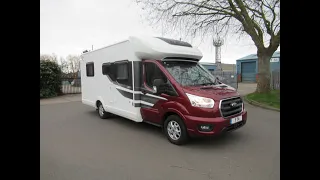 AUTOTRAIL F74 , 4 BERTH WITH ISLAND BED