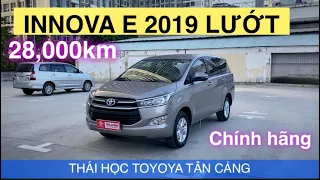 xe innova e 2019 giá rẻ |  xe ô tô cũ toyota tân cảng sài gòn| chính hãng@ThaiHocAuto