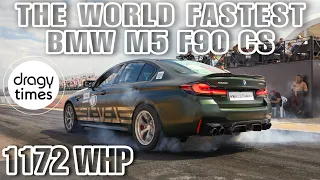 1300 HP BMW M5 F90 CS | Insane Dragy Times | 1/4 Mile in 8.94 sec with 251 Km/h