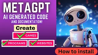 How To Install MetaGPT – Your own AI Software Company, Create Programs With a single Prompt!