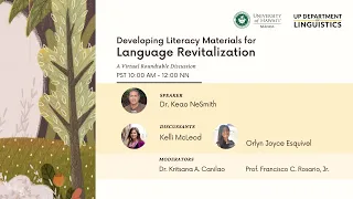 Developing Literacy Materials for Language Revitalization