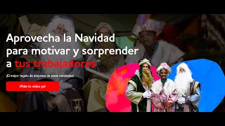 VIDEO PERSONALIZADO DE LOS REYES MAGOS PARA TUS EQUIPOS