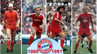 Squad of Bayern München 1980-81 | Then and Now