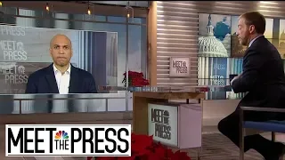 Full Booker: 'Exhausted' Of The Biden Aspect Of The Impeachment | Meet The Press | NBC News