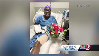 Florida man survives flesh-eating bacteria from human bite