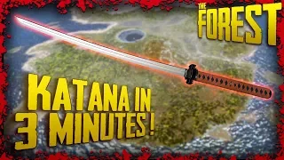 How To Find The Katana In 3 Minutes! | The Forest Tutorial