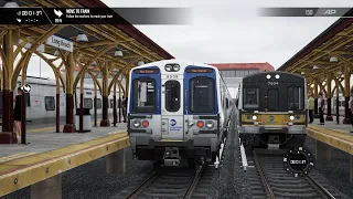 Train Sim World 4 (PS5): The Long Island Rail Road Commuter Introduction (New M9s!)