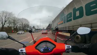 VESPA GTS 125 | POV Drive | 4k Pure Driving