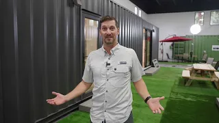 Let's Take a Tour of this 40ft Container Home