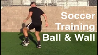 Individual Soccer Training Using A Wall