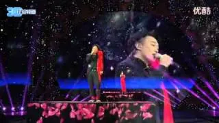 王菲 陈奕迅 因为爱情(CCTV春晚Rehersal).flv