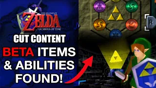 Beta Items and Abilities of Ocarina of Time | Zelda Cut Content