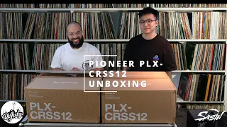 Pioneer PLX - CRSS12 Unboxing | Testing w/Needles, MAGVEL CLAMP, Vinyl Record | Dj Sasin X Dj Julz