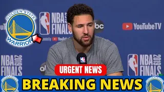 BOMB! URGENT! KLAY THOMPSON'S DEPARTURE ANNOUNCED ON WARRIORS! SAD NEWS! WARRIORS NEWS!