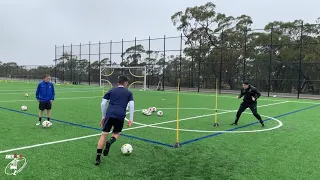 Passing & Finishing Combinations | Joner Football Training | Soccer