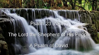 Psalm 23 (NKJV) - The Lord the Shepherd of His People