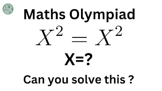 Math Olympiad | A Nice Exponential Equation | Find the value of X=?