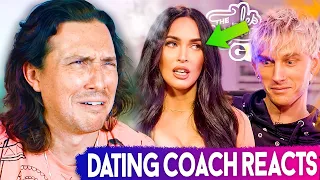 Dating Coach Reacts to MEGAN FOX + MGK | GQ's Couples Quiz