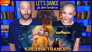 Karthikeya 2 | Krishna Trance REACTION by foreigners