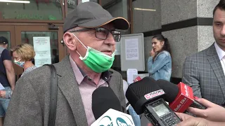 LUBIN. Protestujący nie usłyszeli wyroku przez koronawirusa