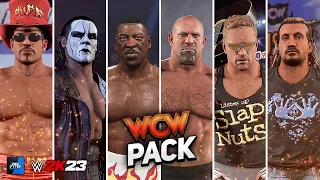 WWE 2K23 | WCW DLCC Pack w/ 20 Plus Superstars