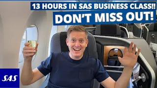 SAS Business Class 2024, best in Europe? Brutally honest review of SAS!