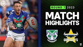 NRL 2023 | New Zealand Warriors v North Queensland Cowboys | Match Highlights