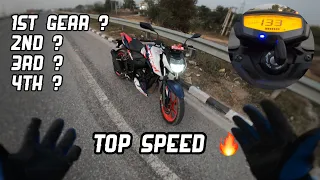 Tvs Apache RTR 165 RP Top Speed Test ~ 1st,2nd,3rd & 4th Gear Challenge 🔥