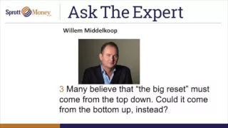 Sprott Money News Ask The Expert - Willem Middelkoop September 2016