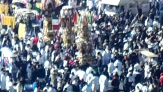 Candelore in piazza dei Martiri 4 febbraio 2014